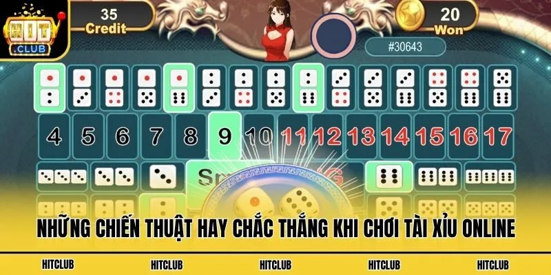 Những chiến thuật hay chắc thắng khi chơi tài xỉu online